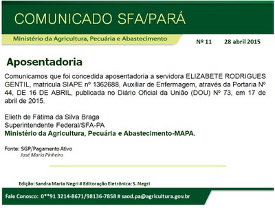 COMUNICADO Nº 11 Aposentadoria SFA-PA.jpg