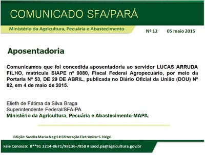 COMUNICADO Nº 12 APOSENTADORIA Lucas Arruda.jpg