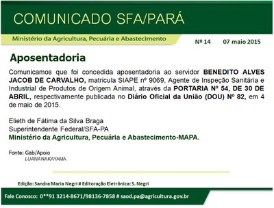 COMUNICADO Nº 14 APOSENTADORIA BENEDITO ALVES.jpg