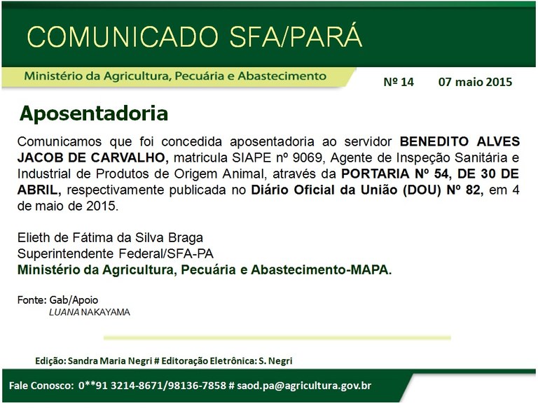 COMUNICADO Nº 14 APOSENTADORIA BENEDITO ALVES.jpg