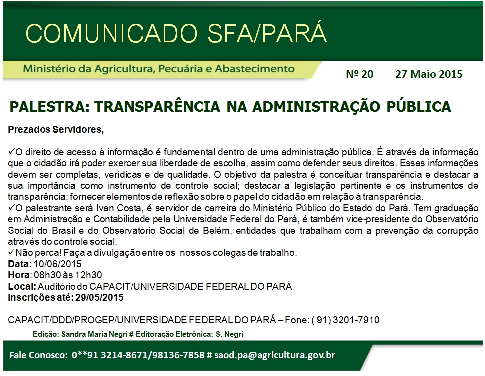 COMUNICADO Nº 20 PALESTRA NA UFPA.jpg