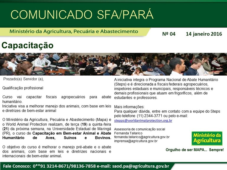Comunicado SFA-PA Nº 04 - Capacitação 14.01.2016.jpg