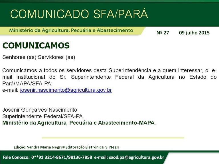 Comunicado SFA-PA Nº 27 e-mail SFA-PA 09.07.15.jpg