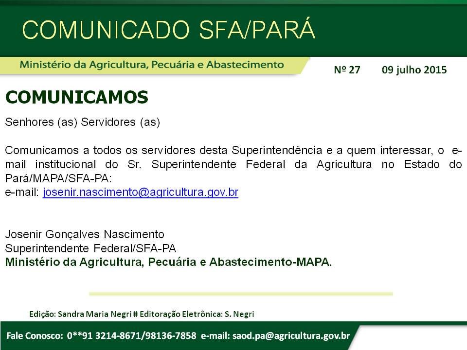 Comunicado SFA-PA Nº 27 e-mail SFA-PA 09.07.15.jpg