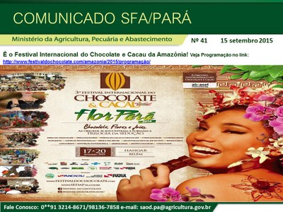 Comunicado SFA-PA Nº 41 - 3º FESTIVAL INTERNACIONAL DO CHOCOLATE - FLOR PARÁ.jpg
