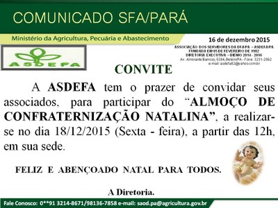 Comunicado SFA-PA Nº S.N-CONVITE-ALMOÇO CONFRATERNIZAÇÃO NATALINA.jpg